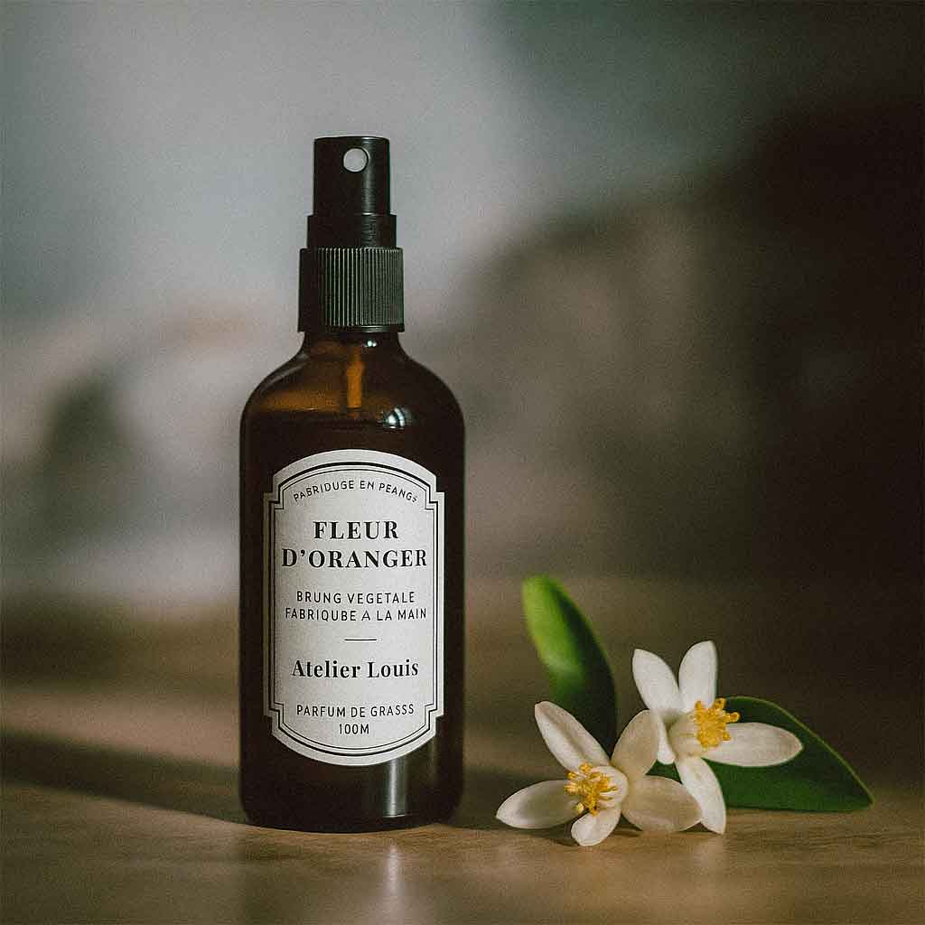 Brume végétale naturelle fleur d'oranger · atelier louis