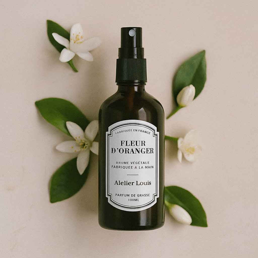Brume végétale naturelle fleur d'oranger · atelier louis