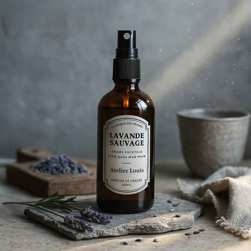 Brume végétale naturelle lavande sauvage · atelier louis