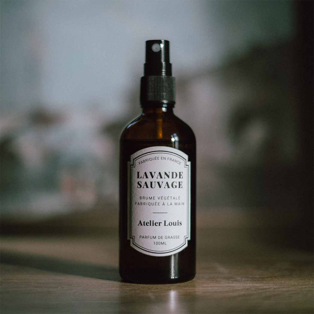 Brume végétale naturelle lavande sauvage · atelier louis