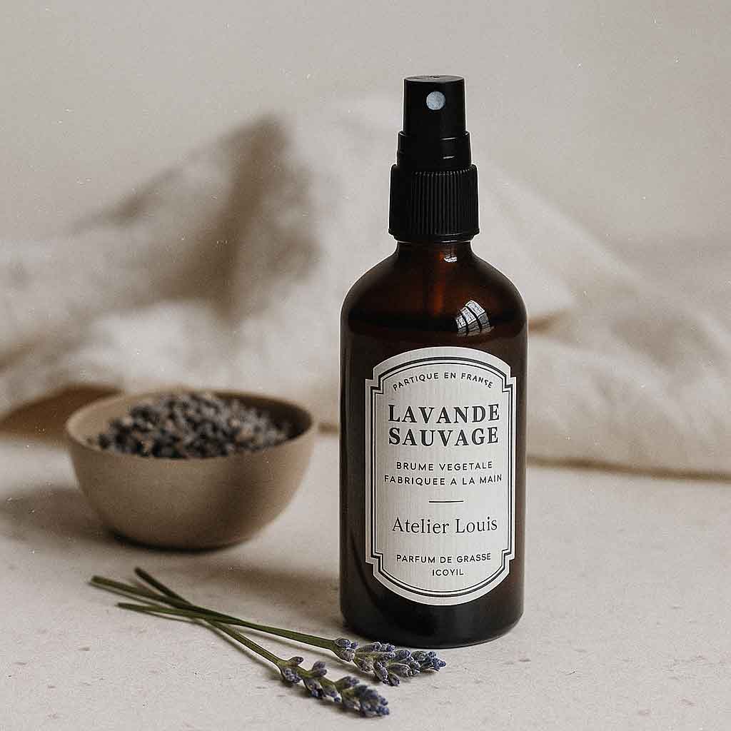 Brume végétale naturelle lavande sauvage · atelier louis