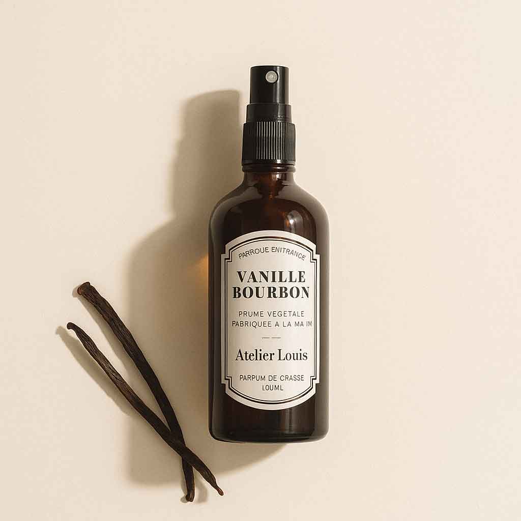 Brume végétale naturelle vanille bourbon · atelier louis