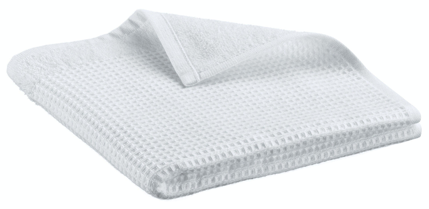 Drap de douche recyclé Abby Blanc 70 x 130 - 1678410000 NaN