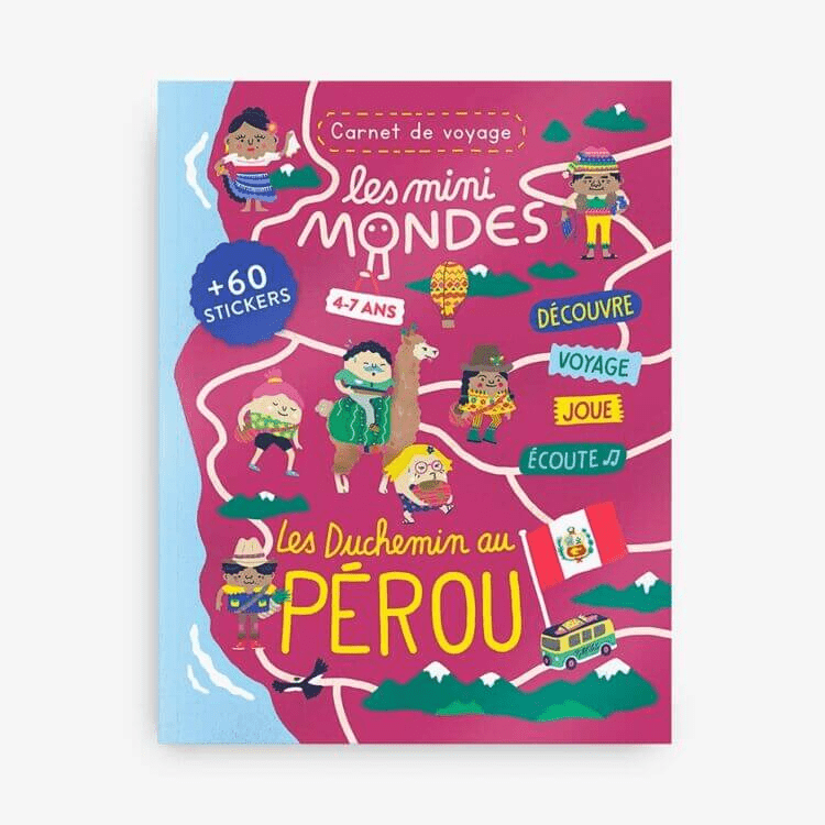 Cahier d'activités enfant pérou - les mini mondes