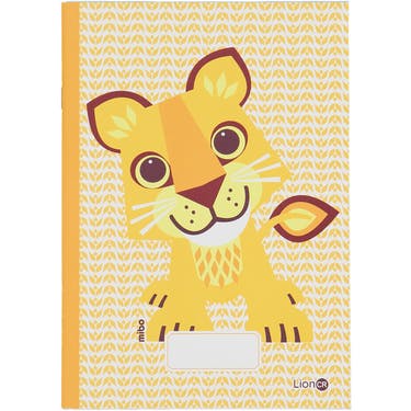 Cahier lion - coq en pâte