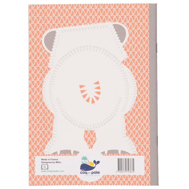 Cahier ours polaire - coq en pâte