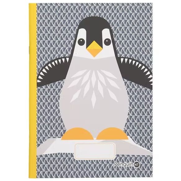 Cahier pingouin - coq en pâte