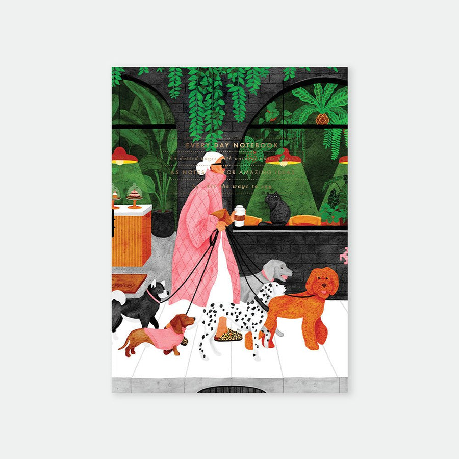 Carnet de notes A5 dogsitter et chiens