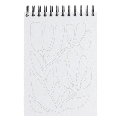 Carnet de coloriage A6 Fleurs colorées - Maison Joliette - Lili Margaret