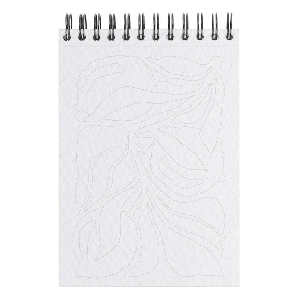 Carnet de coloriage A6 Tropical et Fleurs exotiques - Maison Joliette