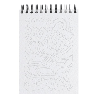 Carnet de coloriage A6 Tropical et Fleurs exotiques - Maison Joliette - Lili Margaret