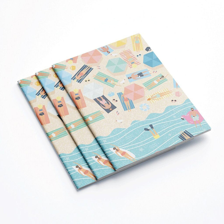 Carnet de note a5 plage été