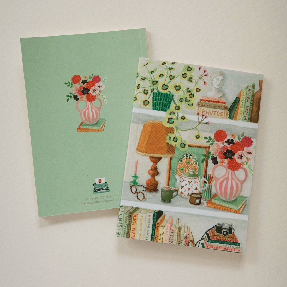 Carnet de notes A6 Good Vibes &amp; Flowers