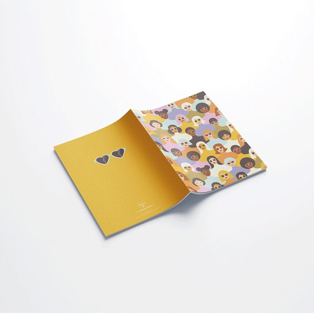 Carnet de note tendance a6 multitude – maison joliette