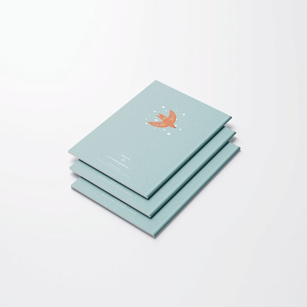 Carnet de note oiseaux a6 – maison joliette
