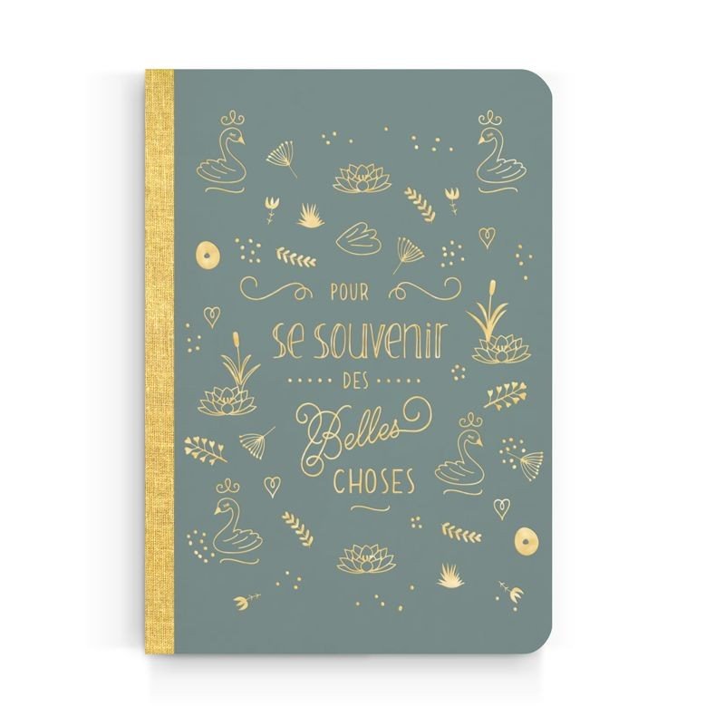 Carnet "pour se souvenir de belles choses"