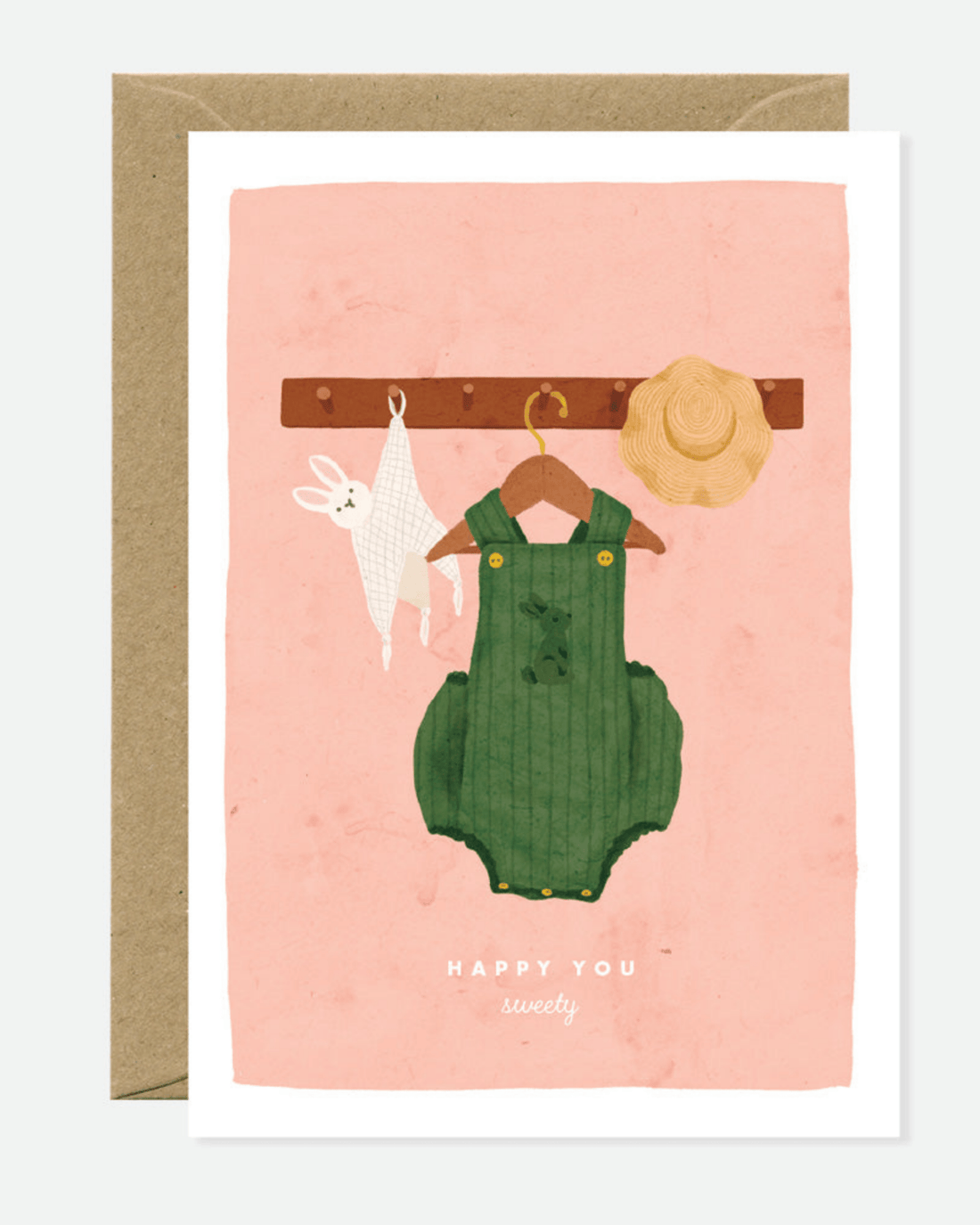 CARTE DE VŒUX NAISSANCE HAPPY YOU – SWEETY RABBIT all the ways to say - Lili Margaret