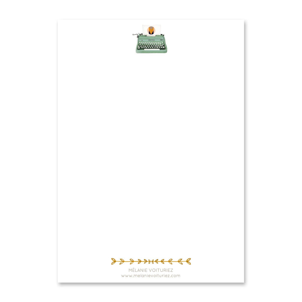 Carte Journal d'anniversaire - Mélanie Voituriez
