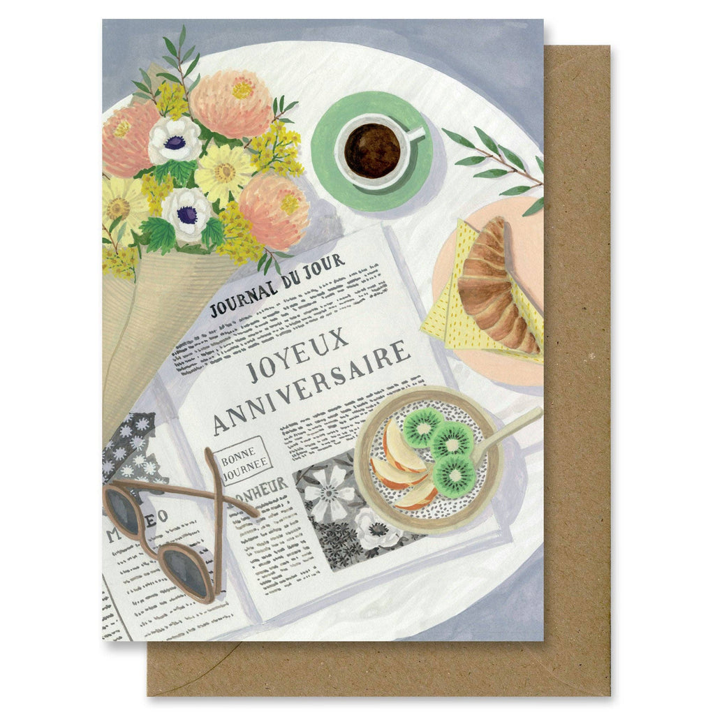 Carte Journal d'anniversaire - Mélanie Voituriez