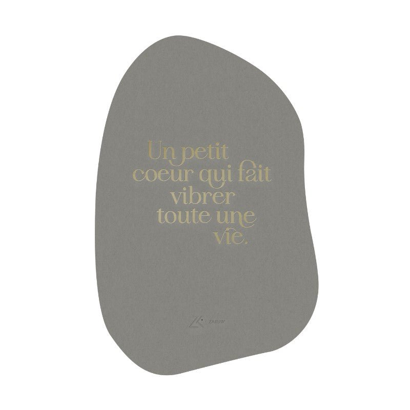Carte postale bébé Cœur - zakuw