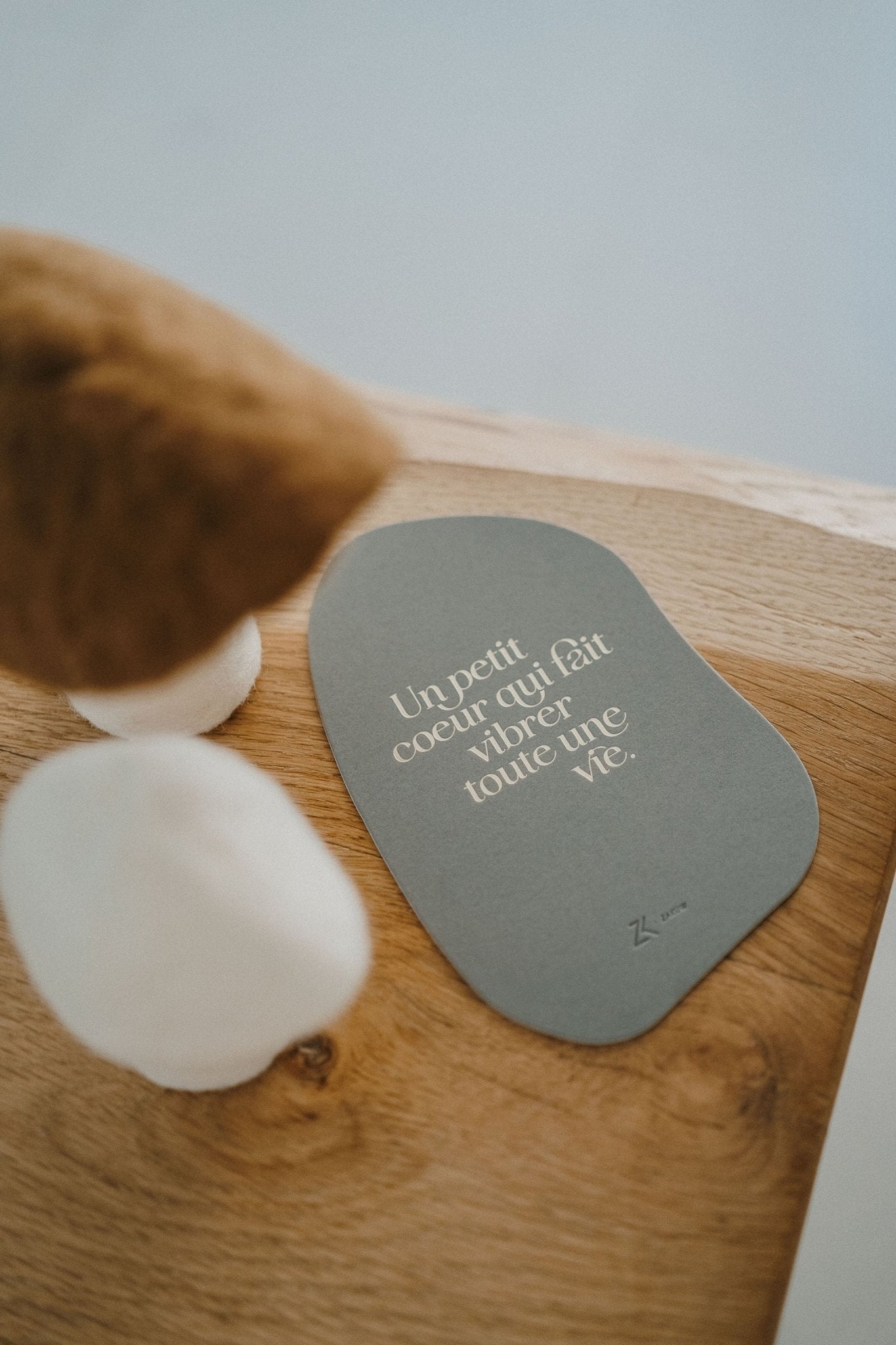 Carte postale bébé Cœur - zakuw - Lili Margaret