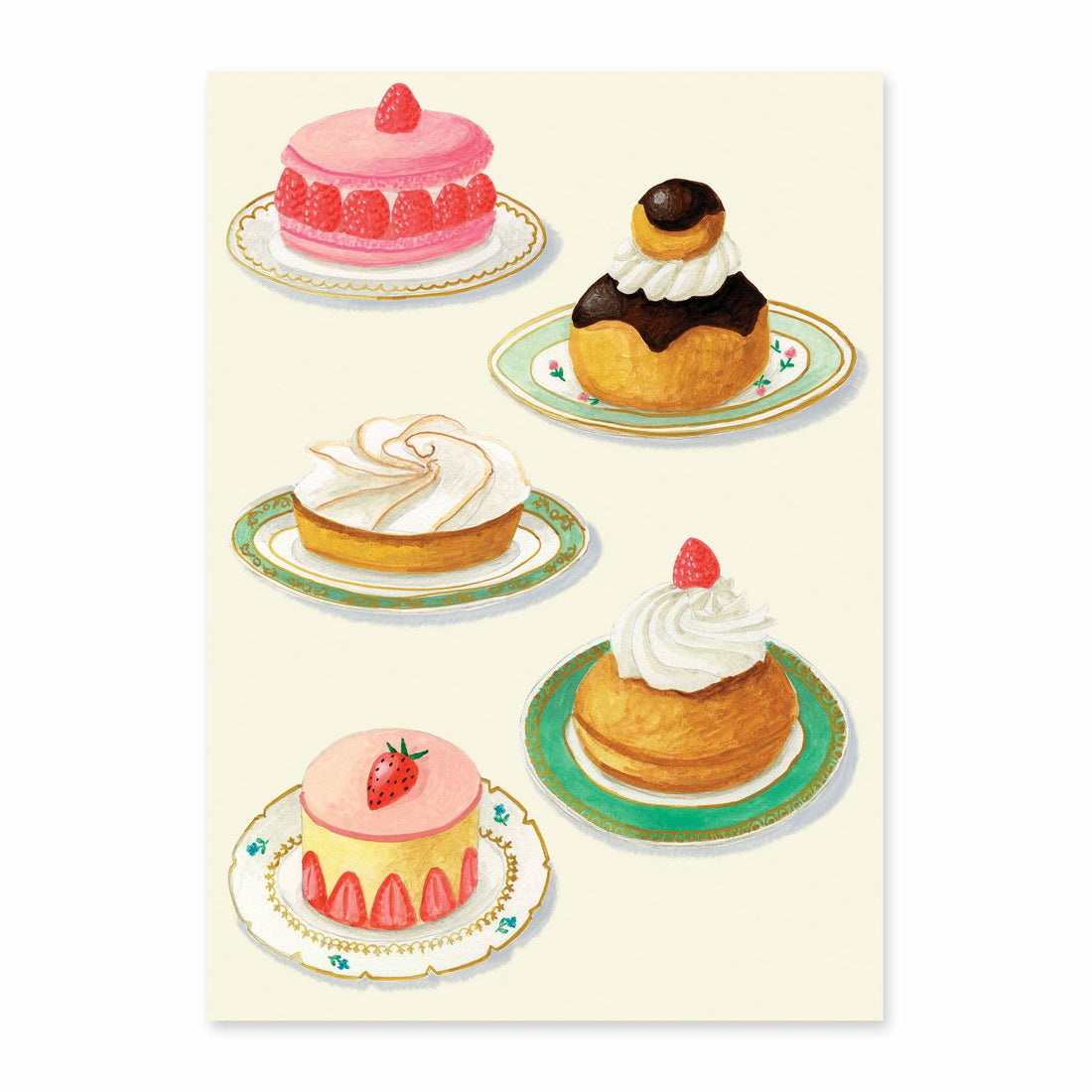 Carte postale Douceurs - Mélanie Voituriez