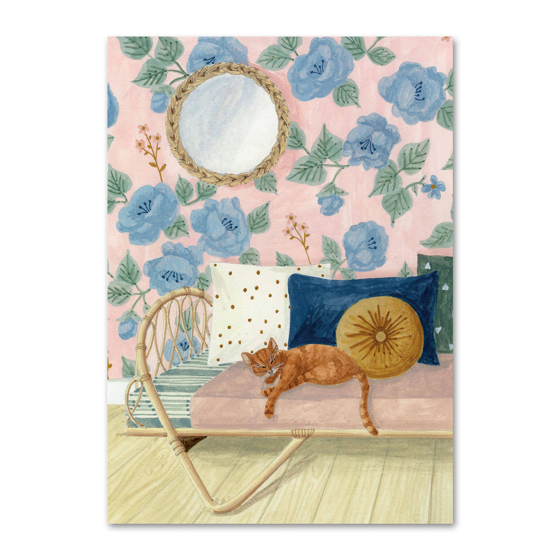 Carte postale Paresse - Mélanie Voituriez