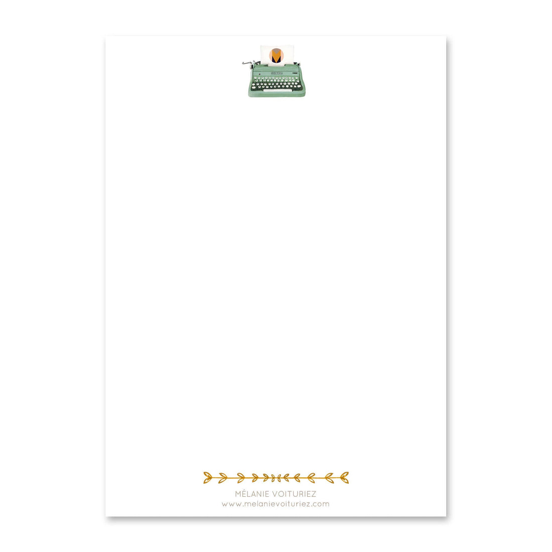 Carte postale Paresse - Mélanie Voituriez