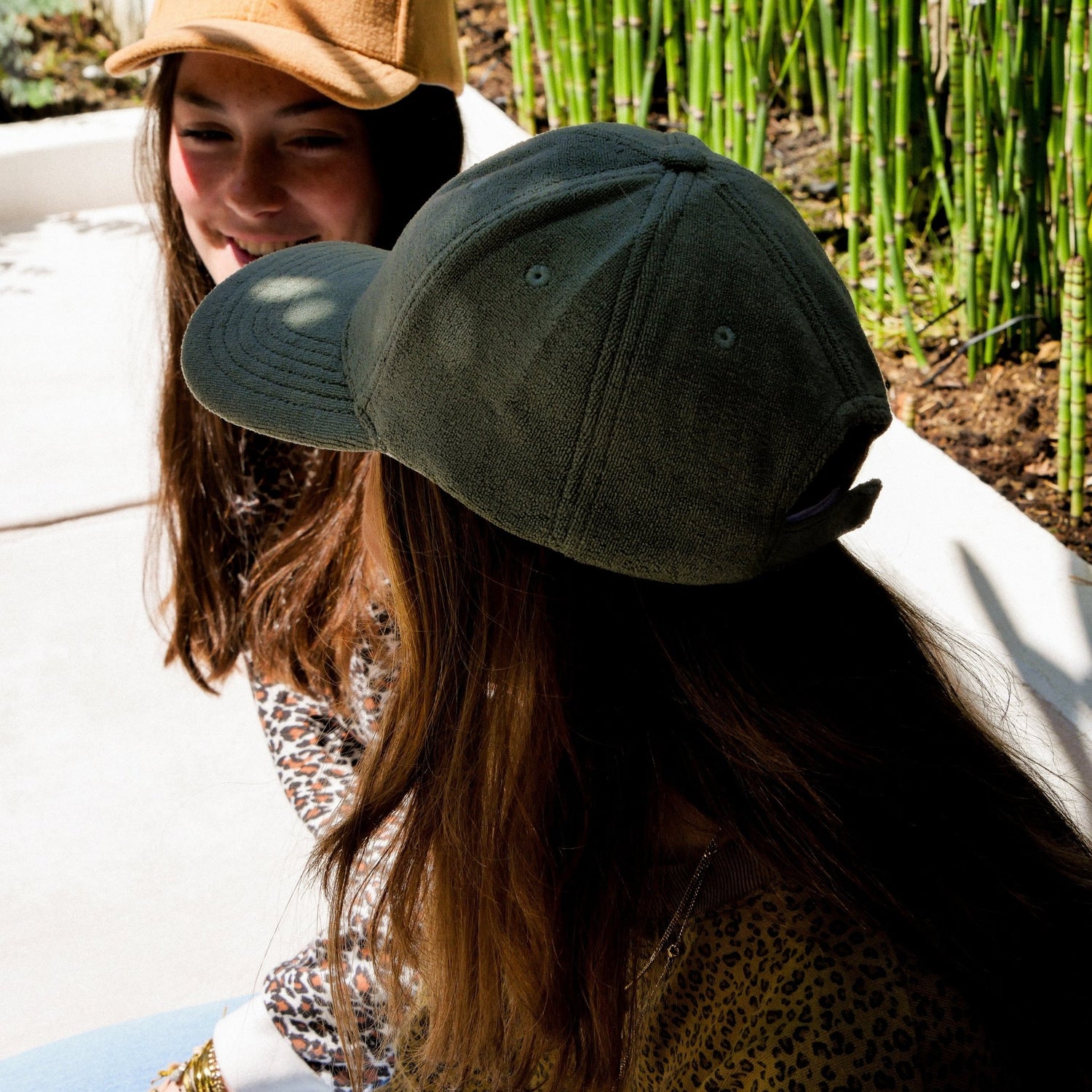 CASQUETTE EN ÉPONGE AJUSTABLE FEMME - Gentil Coquelicot - Lili Margaret