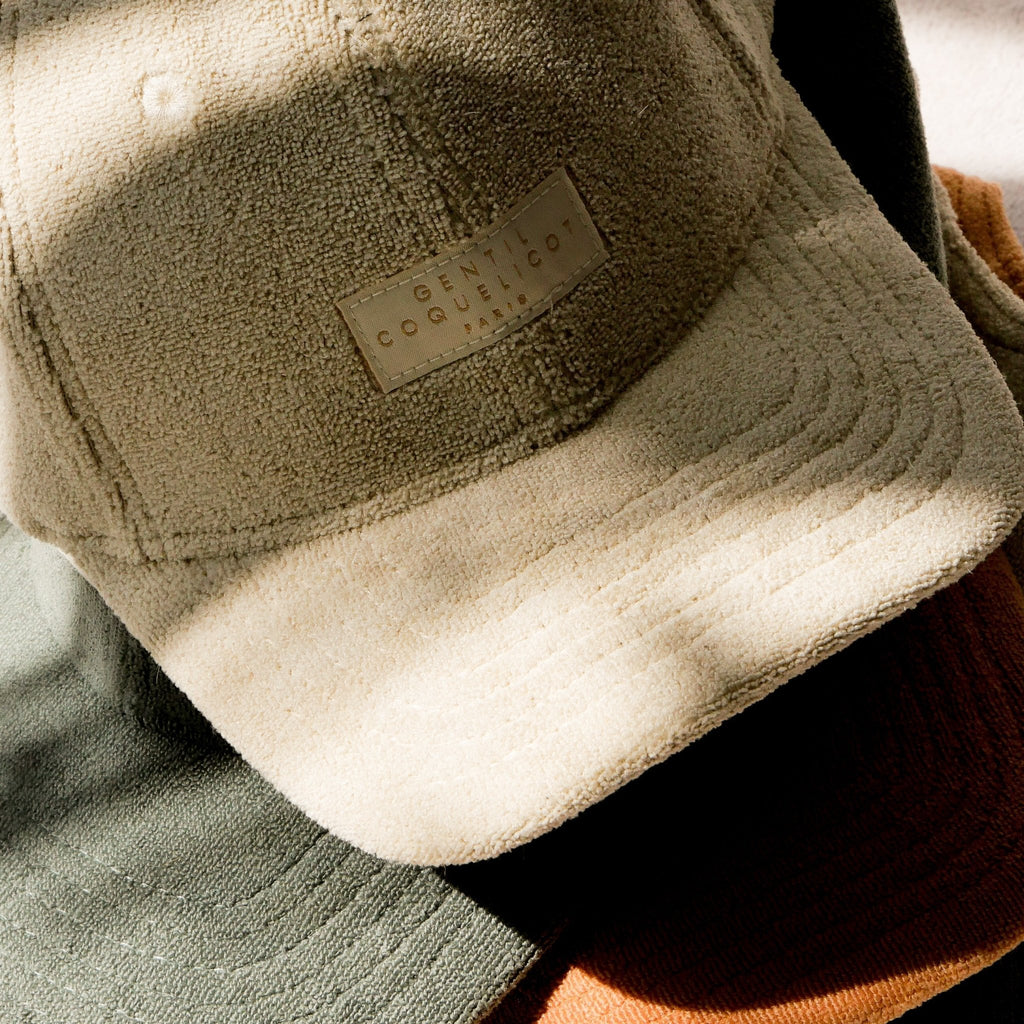 Casquette en éponge ajustable femme - gentil coquelicot