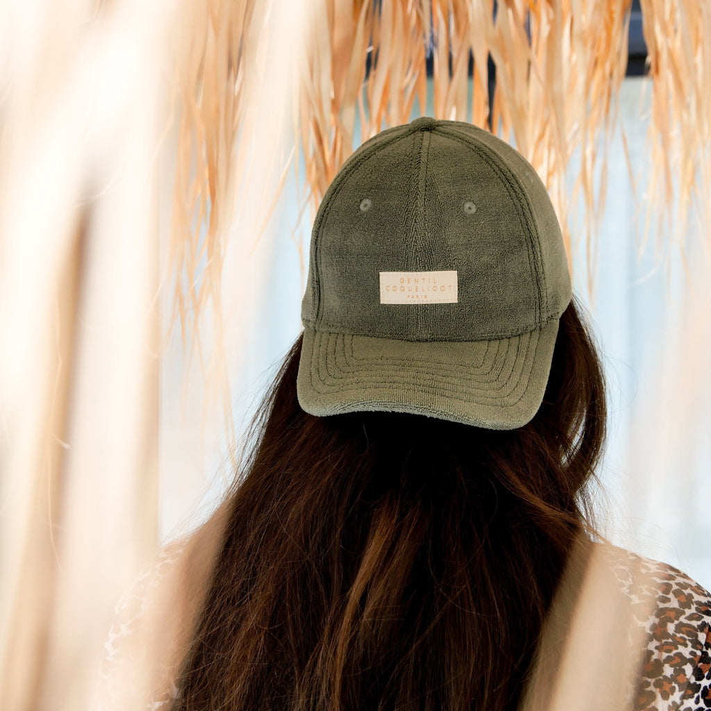 Casquette en éponge ajustable femme - gentil coquelicot