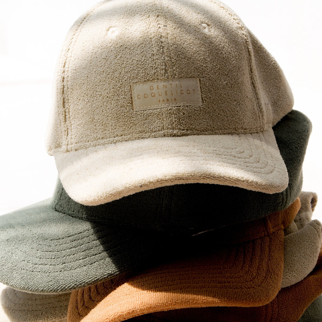Casquette en éponge ajustable femme - gentil coquelicot