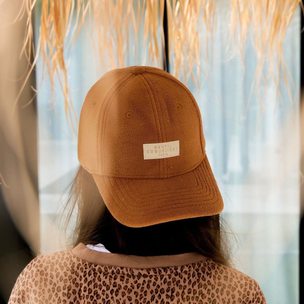 Casquette en éponge ajustable femme - gentil coquelicot