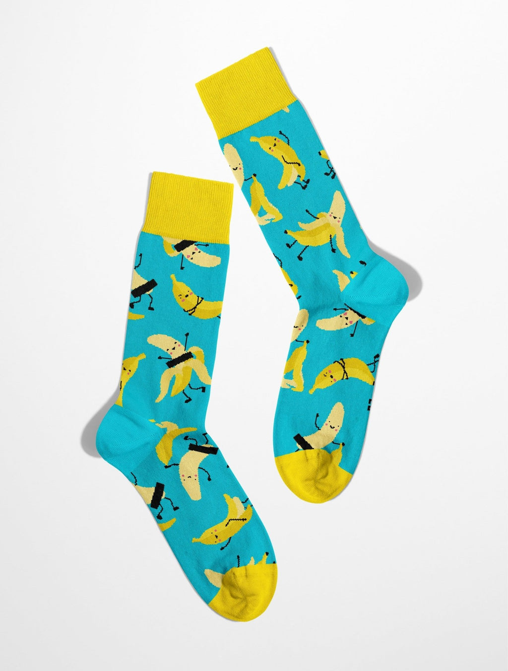 Chaussettes fantaisie pour homme banane