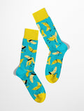 Chaussettes fantaisie pour homme banane