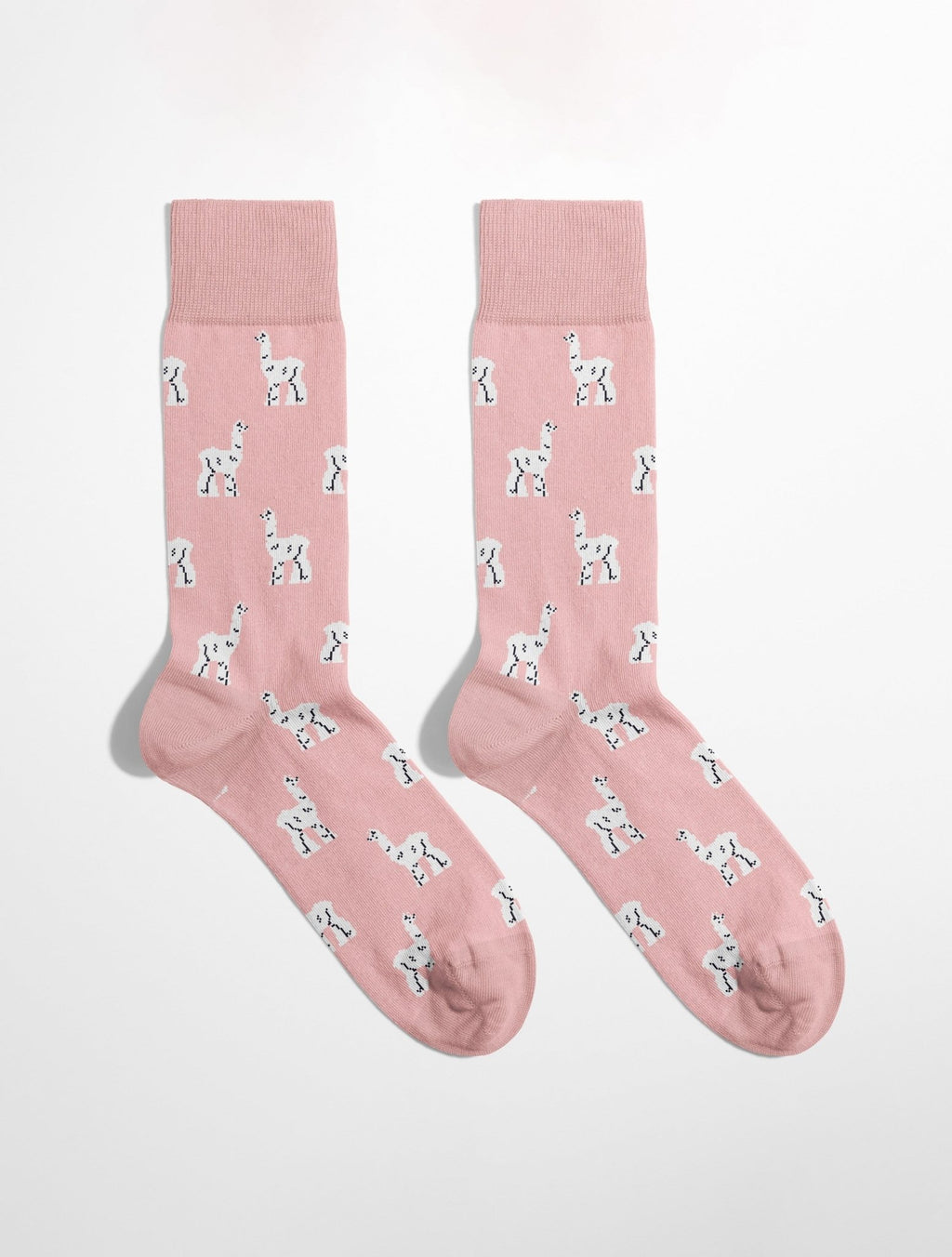 Chaussettes drôles pour homme motif lama