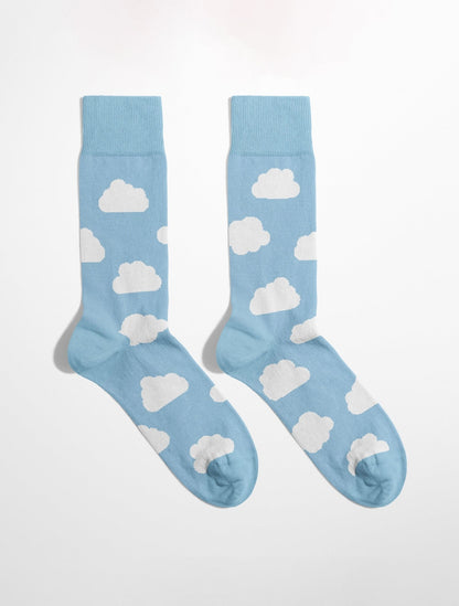 CHAUSSETTES FANTAISIE HOMME MOTIF NUAGES - Sélectionnées par Lili - Lili Margaret