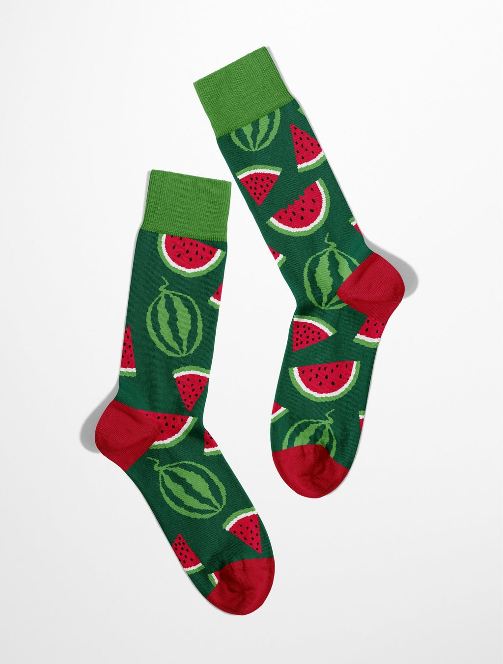 Chaussettes homme fantaisie motif pastèques