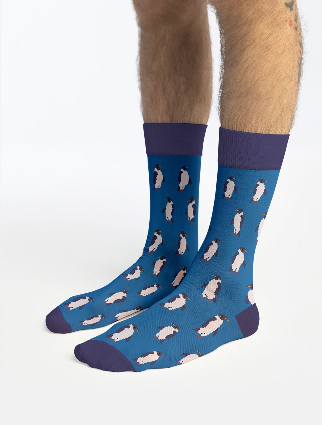 CHAUSSETTES FANTAISIE HOMME MOTIF PINGOUINS - Sélectionnées par Lili - Lili Margaret