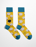 Chaussettes fantaisie homme “Mouton Noir” - Originales et confortables