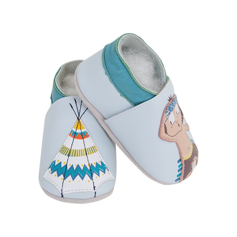 CHAUSSONS BÉBÉ et ENFANT EN CUIR SOUPLE INDIEN - Lait et Miel - Lili Margaret