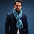 Chèche homme hamelin bay en coton doux - av08 paris