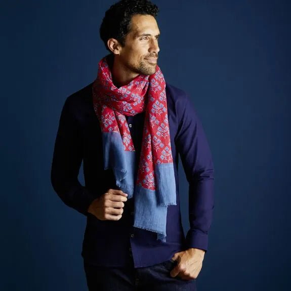CHÈCHE FOULARD HOMME MARIETA - AV08 Paris - Lili Margaret