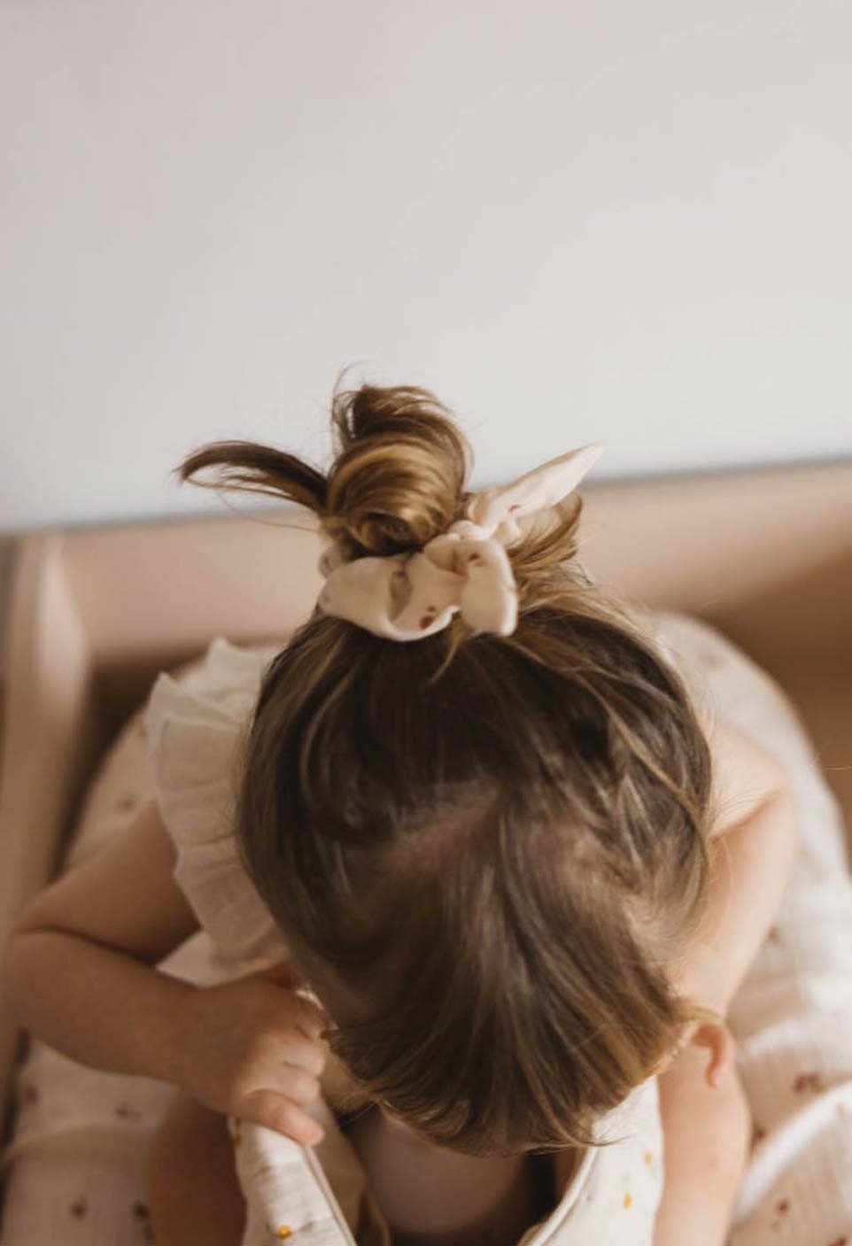 Chouchou cheveux blossom en gaze de coton - Gabrielle Paris