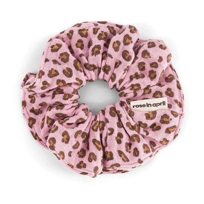 Chouchou léopard rose – Mini Candy Pink Rose in April - Lili Margaret