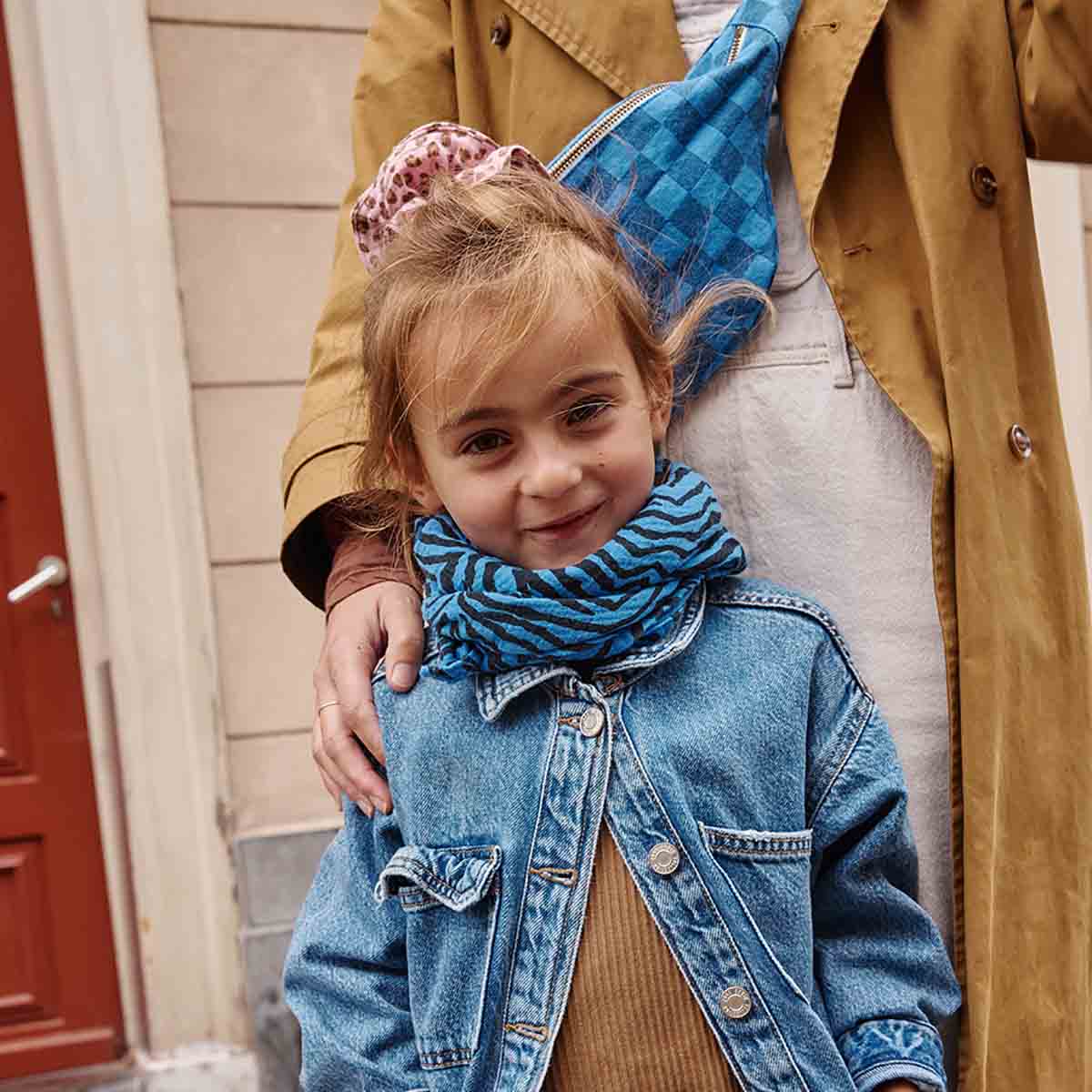 Chouchou léopard rose – Mini Candy Pink Rose in April - Lili Margaret