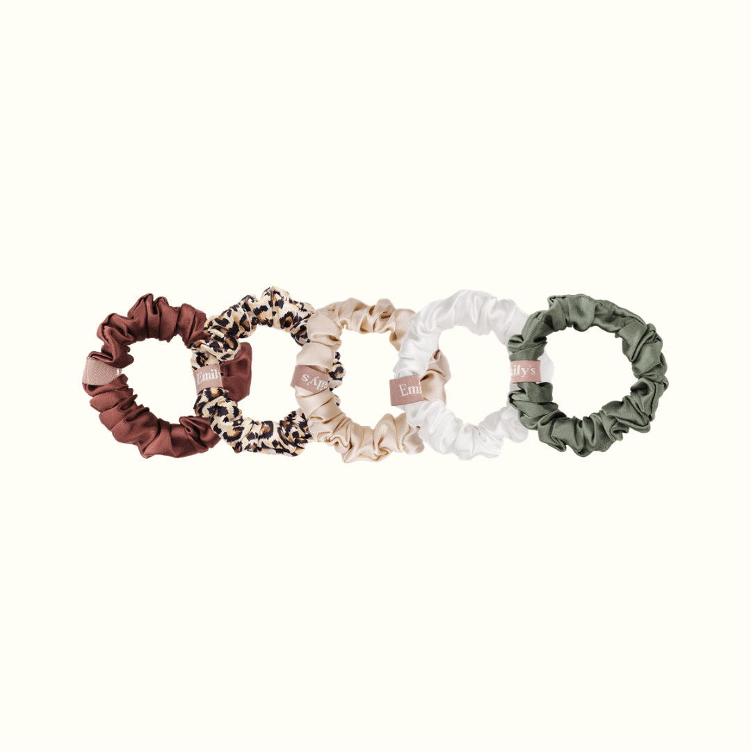 Chouchous 100% pure soie pack de 5 - Emily’s Pillow - Lili Margaret