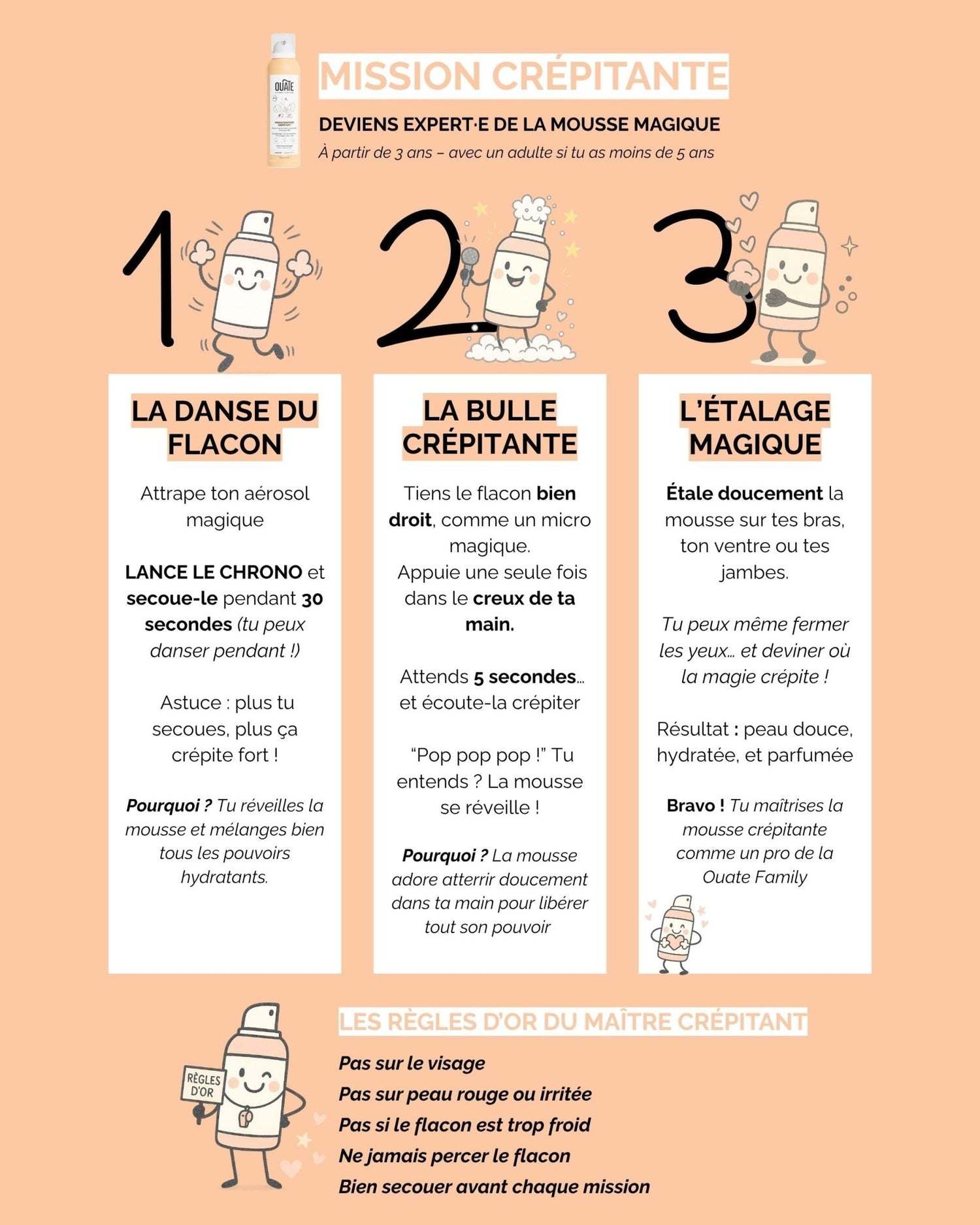 Coffret beauté enfant corps "Mes soins magiques" - Ouate Paris