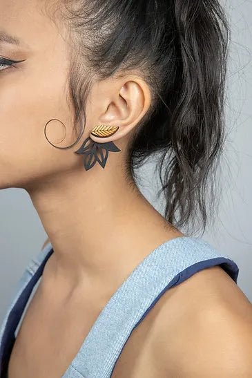 Coffret boucles d'oreilles hollow - matcha paris