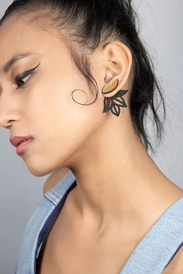 Coffret boucles d'oreilles hollow